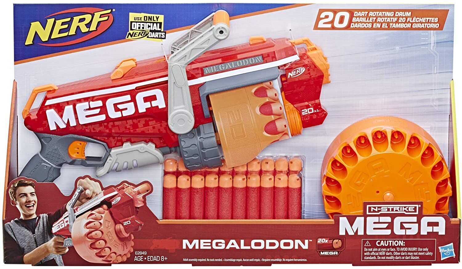 Megalodon Nerf N-Strike Mega Toy Blaster